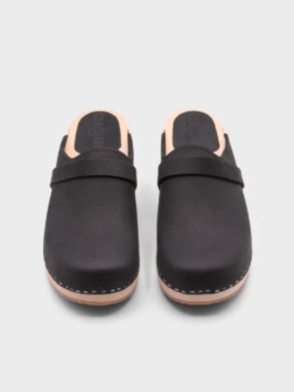 Sangren’s Classic Tokyo Clog Mules in Black w/ Wood Sole, Excellent Condition. - Picture 2 of 10